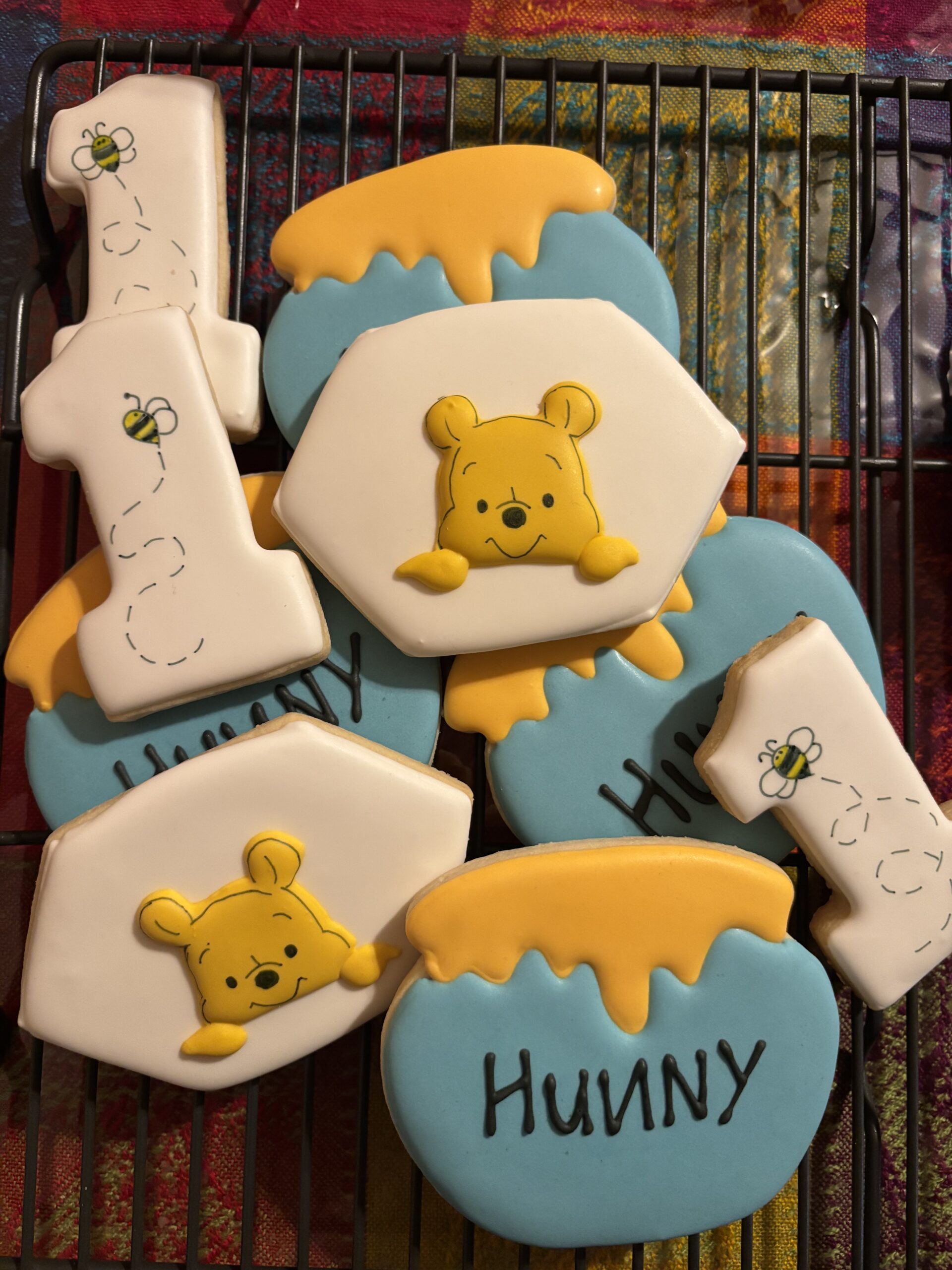 Custom birthday cookies by Cookies by Mady