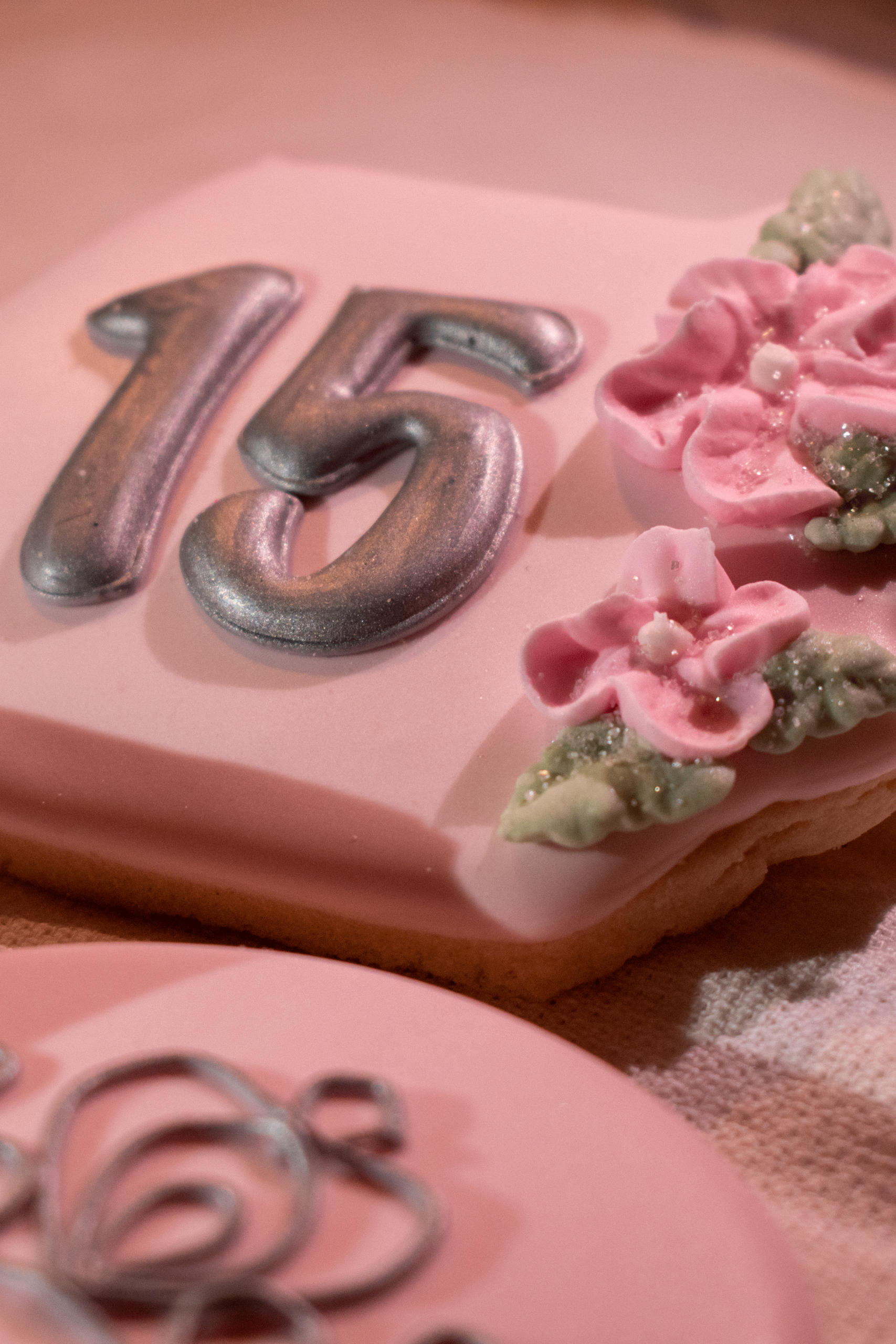 Decorated sugar cookies