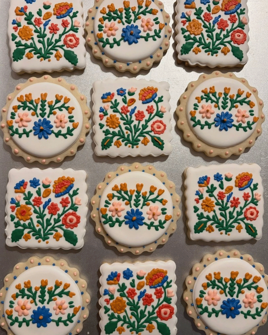 Custom decorated cookies by Cookies by Mady